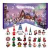 2025 Christmas Gnomes Advent Calendar 24 Days Countdown Box with Dwarf Figures Holiday Home Decoration Gifts