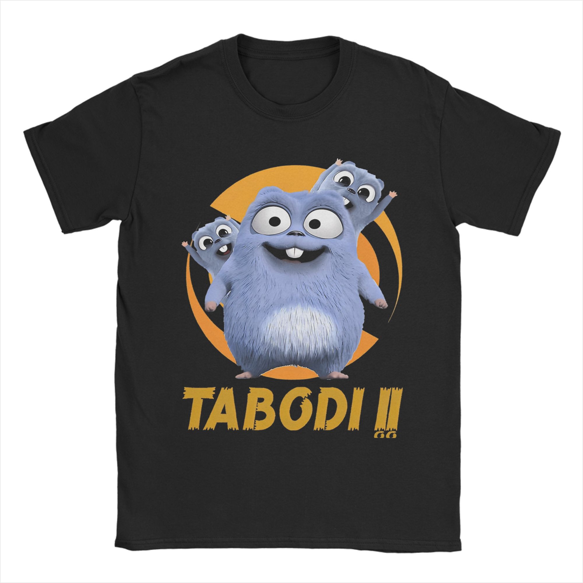 

Футболка Grizzly and Lemmings Мужская Хлопковые Топы Новинка Мультяшная Круглый вырез Короткий рукав S