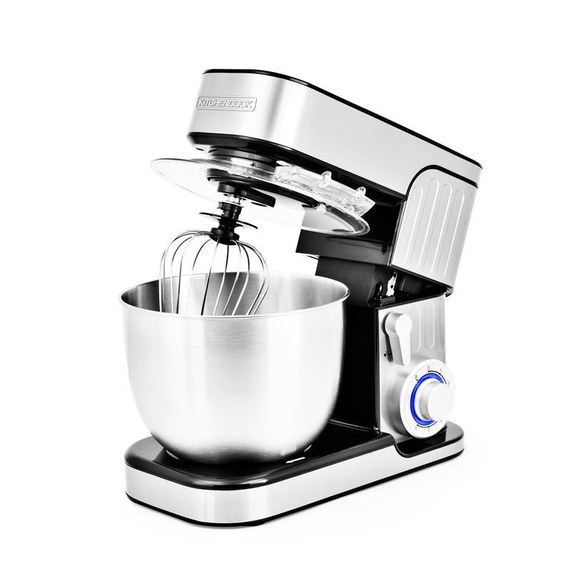 Edelstahl-Knetroboter mit Planetenbewegung Antara Kitchencook Grau