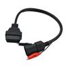 OBD2 Kabel 3Pin Naar 16Pin Voor Fiat Voor Lancia Voor Alfa Romeo OBDII Stekker 3 Pin Connector Adapter Auto Verlenging Diagnostische Kabels