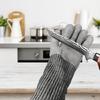 Stainless Steel Mesh Metal Chainmail Gloves Butchers Glove for Cutting Meat Oyster Shucking Chefs Meat Fish
