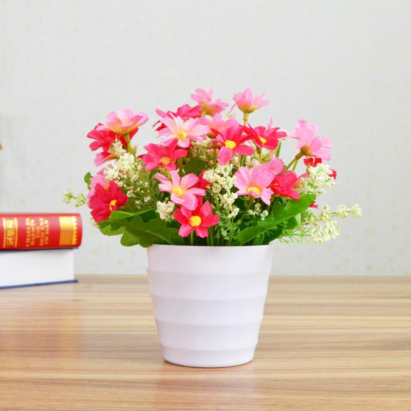 

Silk Daisy Bouquet: Artificial Flowers for Home Decor
