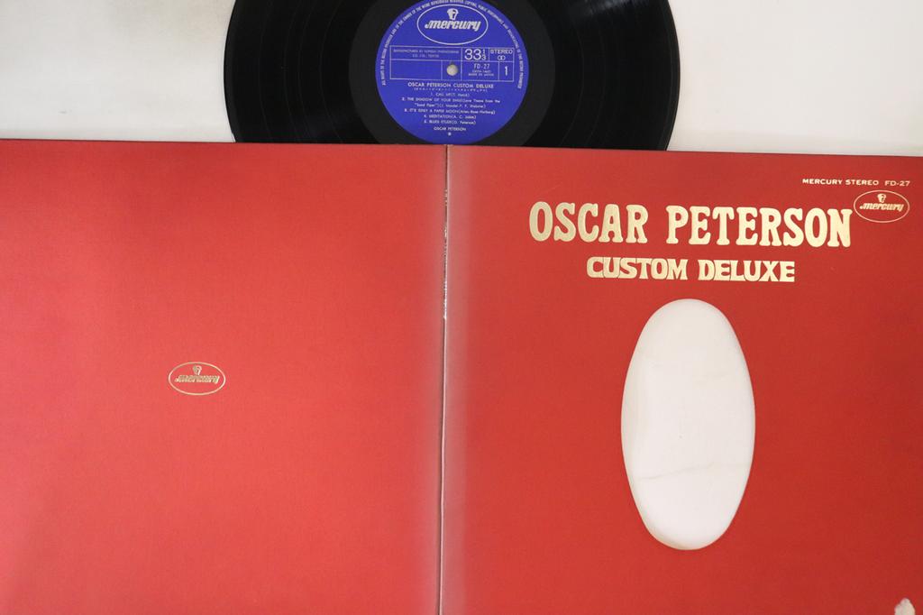 LP Record OSCAR PETERSON Oscar Peterson Custom Deluxe FD27 MERCURY Japan Jazz Used