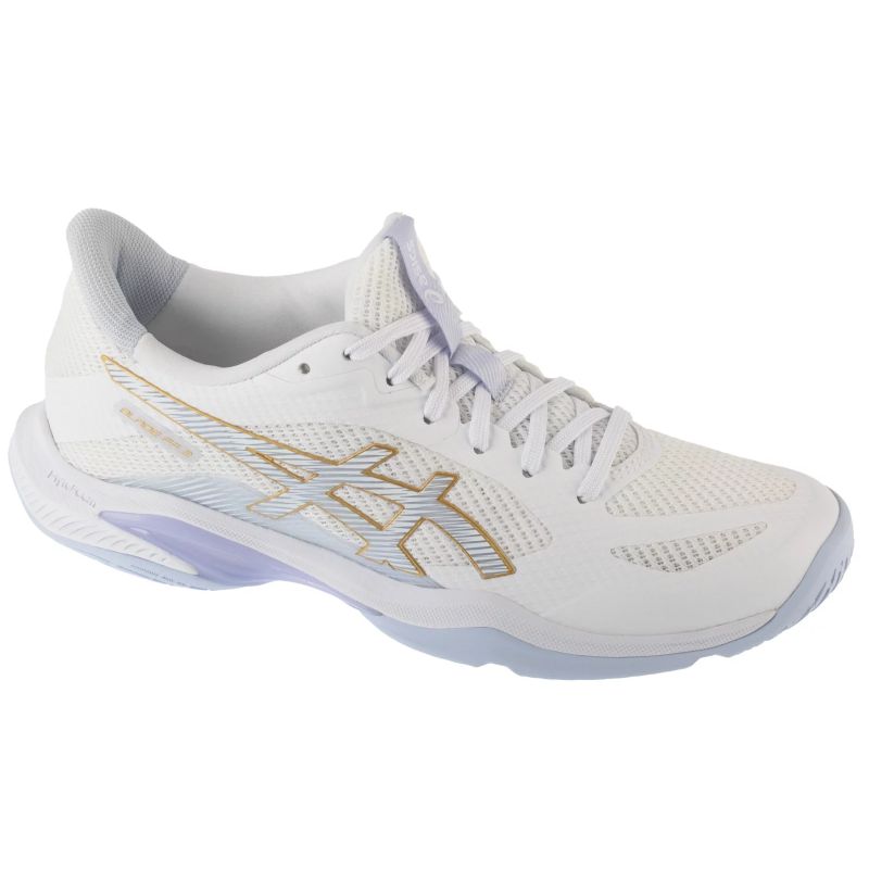 Asics Damen Weiß Blade Ff 2 Sneaker /Blauverlauf Cm