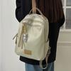 Women's shoulder bag, new trendy fashion casual bag, high-end leather large-capacity backpack