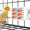 1 Stück Vogelkäfig Heizung Simulierte Natürliche Umgebung Beleuchtung Wärmende WärmeLampe Bissfestes Wärmer Licht Für Papageien Papagei