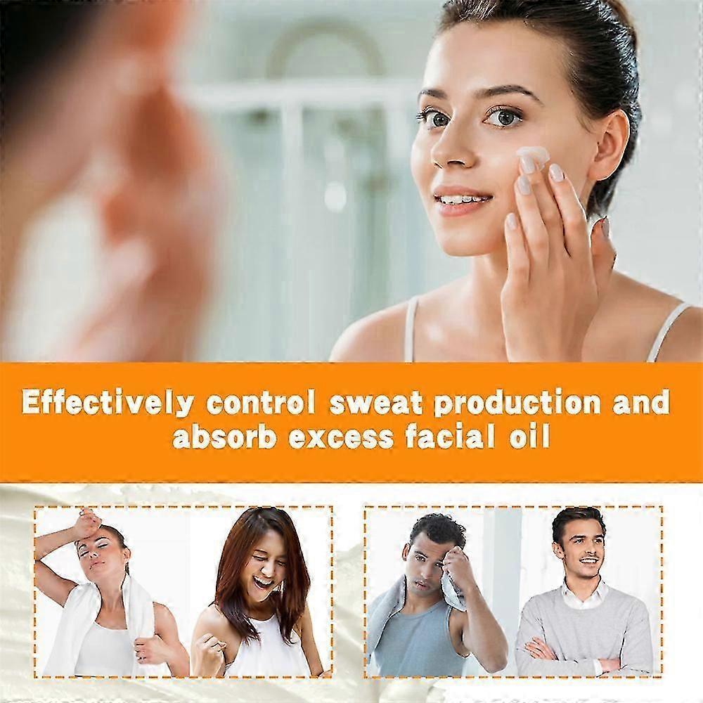 Face Antiperspirant Anti Sweat Forehead Scalp And Oily Face Control Sweat Absorbing Face Lotion Skin-friendly Formula 50ml