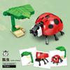 2023 City Creativity Animal Insect Bees Dragonflies Ants Mantis Ladybugs Snails Model Building Blocks Bricks Toys For Gift