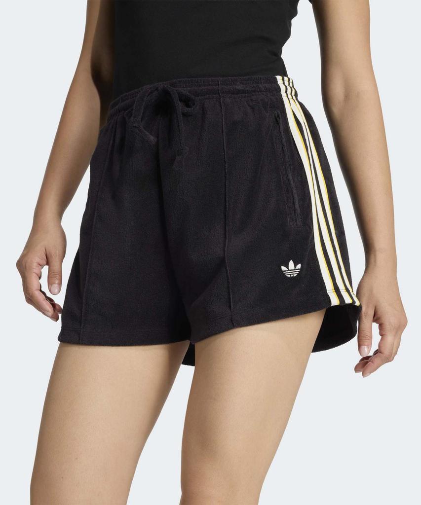 ADIDAS Terry Towel Firebird Shorts - Black / Kd1398