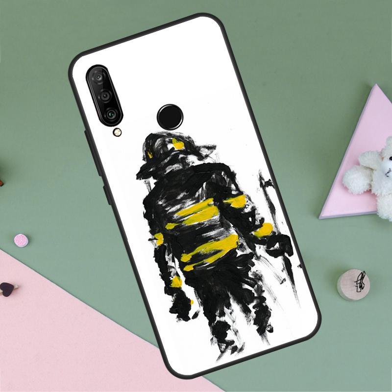 Firefighter Fire Love For Huawei Nova 9 10 SE Y91 Y61 Y90 Y70 Y60 Y72 12s 12i 11i 7i 8i P60 Pro P30 P40 Lite Case