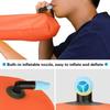 JOTO of Swimming Buoy Waterproof Bag Float Bag Lightweight Buoy Training Float Air Bag [Set 2] - Orange/Magenta