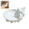 Unique Conch Shell Shape Mold Catchall Tray, Detailed Texture, 3D Print Ocean Theme Flexible Silicone Casting Tool Container, Durable PLA