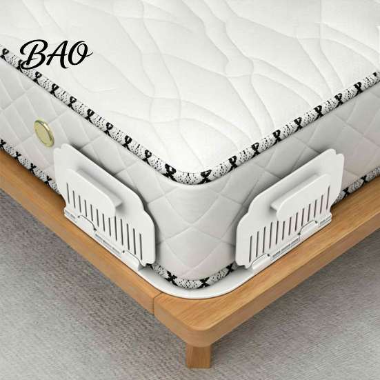 Easy Install Mattress Gripper Bed Corners Sheet Holder, Adjustable Non Slip Keep Firm Tight in Place Holder Clips Clamps, Heavy Duty Fasteners