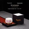 Jialang Lotus Gold-Painted Ceramic Gongfu Master Teacup