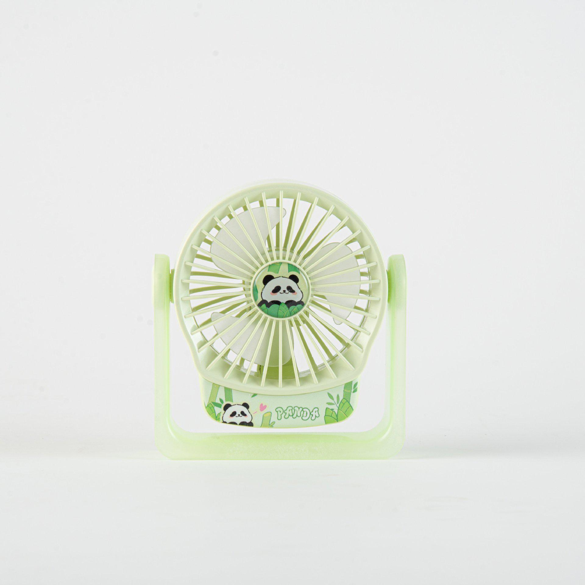 Dimi Portable USB Mini Fan: Handheld & Desktop Dual-Use for Office & Dorm. 11*4.4*12cm зелёный