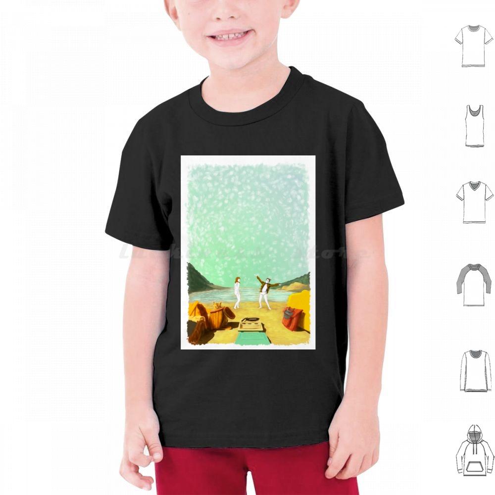 Moonrise Kingdom Painting Poster T Shirt Cotton Men Women DIY Print Moonrise Moonrise Kingdom Wes Anderson Egloop Gloop Frame