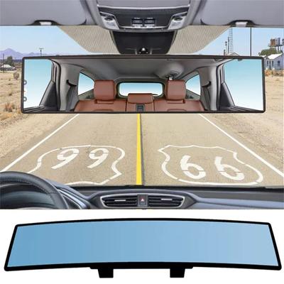Universele Anti-verblinding Groothoek Bolle Achteruitkijkspiegel Auto Interieur Achterzicht Baby Kinderzitje Kijken Blauwe Zonneklep Bril Veiligheid