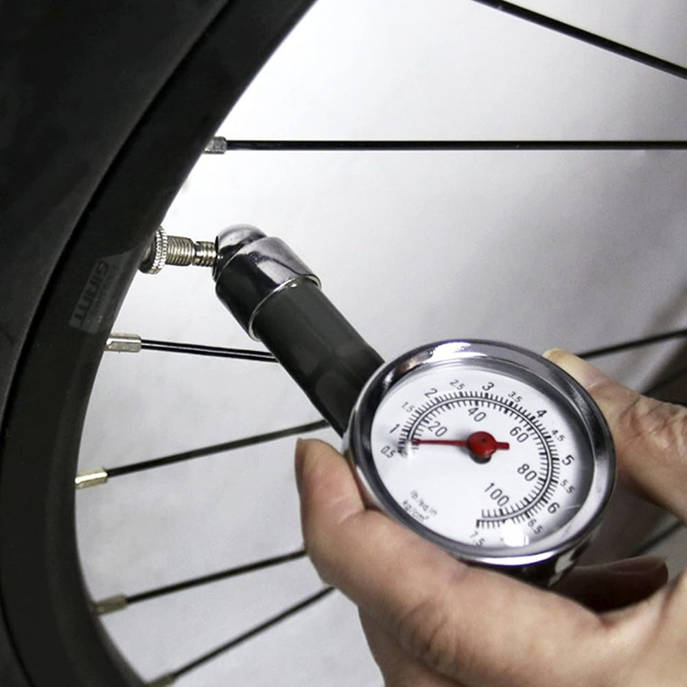 Avrpqiwy Car Motorcycle By Air Pressure Tester 0-100Psi Tire Pressure Monitor Air Pressure Tester