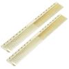 2pcs Professional Stainless Steel Haircut Comb Salon Hairdressing Comb Styling Tool