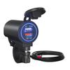 Auto Car Charger Quick USB Port Cigarette-Lighter Laptop Charger Portable Adapter with Switch Power Port Outlet Converter Combo-car Charger