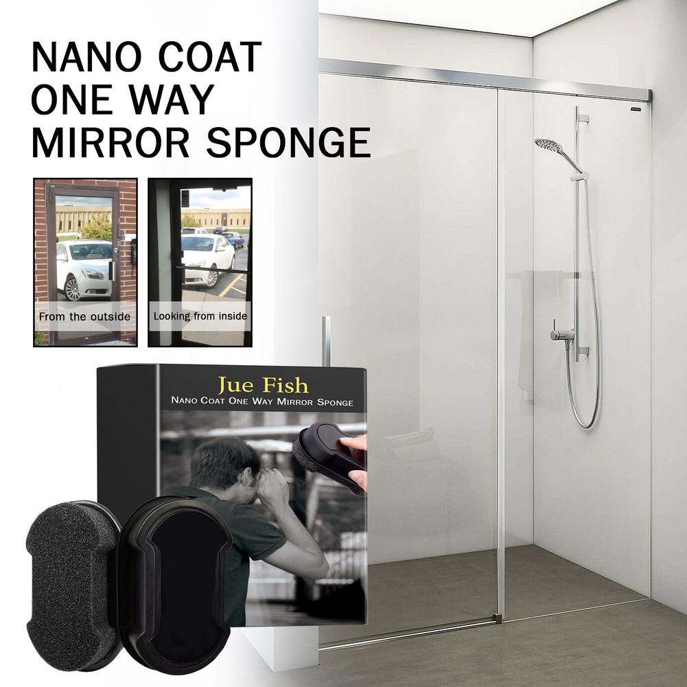 Anti Peeping Glass Cleaning Sponge Isolate Glass From Light Dedicated for Privacy Protection Anti theft in Cars & Home