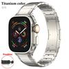 Titanium Band for Apple Watch Series 10 46mm 9 8 7 45mm 41mm 42mm Luxury Metal Strap for iWatch Ultra 2 49mm 6 5 4 SE 44mm 38mm 40mm