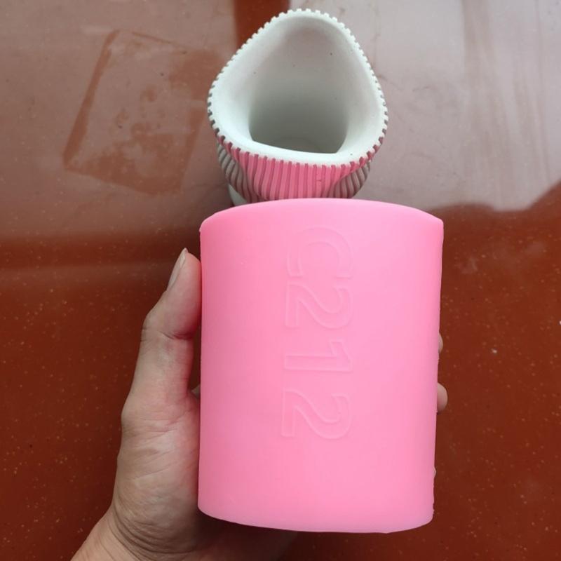 Wave Twisted Concrete Silicone Pot Mold Succulent Flowerpot Clay Cement Plaster Molds DIY Home Garden Flower Pots Mold