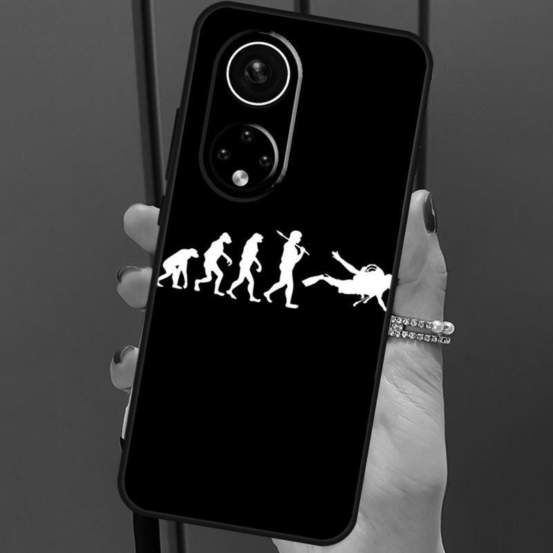 Scuba Diving Diver For Huawei P30 Pro P20 P40 Nova 5T 9 P Smart Z 2021 Case Coque For Honor 8X 9X 10i 50 Lite