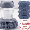 0.01 Offer: Automatic Liquid Dispensing Dishwashing Brush - Press-Type Pot Brush for Easy Cleaning
