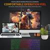 Kabelová klávesnice Mini Pětiřadá tříbarevná světelná herní klávesnice Počítačová klávesnice Notebook Office