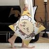 RRakko Cartoon Office Cushion Pillowcase Car Cushion CoverXCM Lumbar Pillowcase Sofa Pillowcover