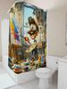 Artistic Painter Shower Curtain | Colorful and Creative Bathroom Decor
