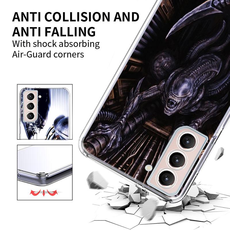 Alien Vs Predator Phone Case For Galaxy A14 A24 A34 A54 Samsung A02S A12 A22 A32 A42 A52 A72 A13 A33 A53 5G A03 A03S A23 A73 A20