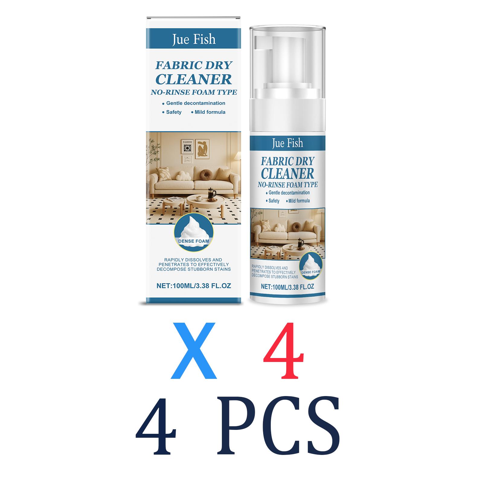 12410 Pièces Nettoyant Tissu Professionnel Restaurateur Sellerie Canapé Détachant Textile Soin Doux Tissu Lavage Meubles Maison 4 Pcs