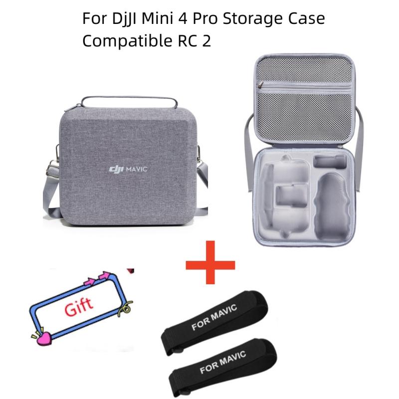 For DJI Mini 4 PRO Drone Body Remote Control Earthquake Protective Storage Bag And Landing Gear Propeller Holder Fixing Accessor