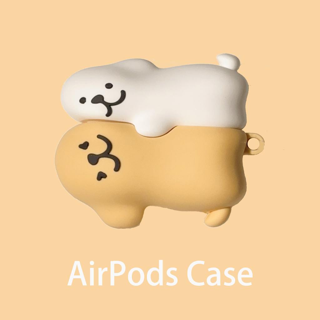 Custodia protettiva in silicone per AirPods 4 Apple Bluetooth Headset Cover Pro2 3a generazione, carina e adatta alle ragazze