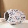 Blue and White Porcelain Ceramic Vase Decoration Living Room Entrance TV Cabinet Dining Table Decoration Can Be Used for Hyd