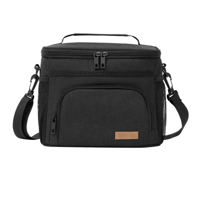 Sturdy Waterproof Picnic Coolers Bag Thermal Insulation Lunch Organizers for Outdoor Activities