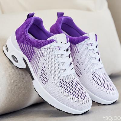 Women's Mesh Breathable Sports Shoes for Spring and Summer Women's Running Shoes Fashionable Comfortable and Casual Shoes