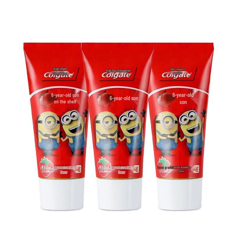 

Colgate Kids Toothpaste, Strawberry Flavor (6+ years), 3-Pack