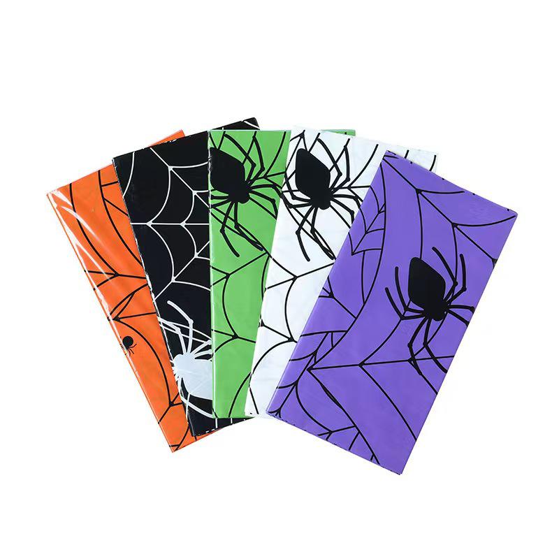Halloween & Christmas Theme PEVA Tablecloth - Disposable Party Decor