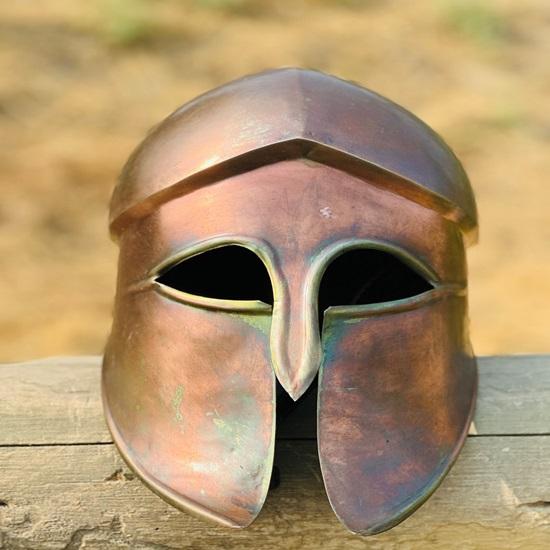 Hoplite Armor Helmet Corinthian Helmet Greek Helmet for Costumes and Display Best Gift