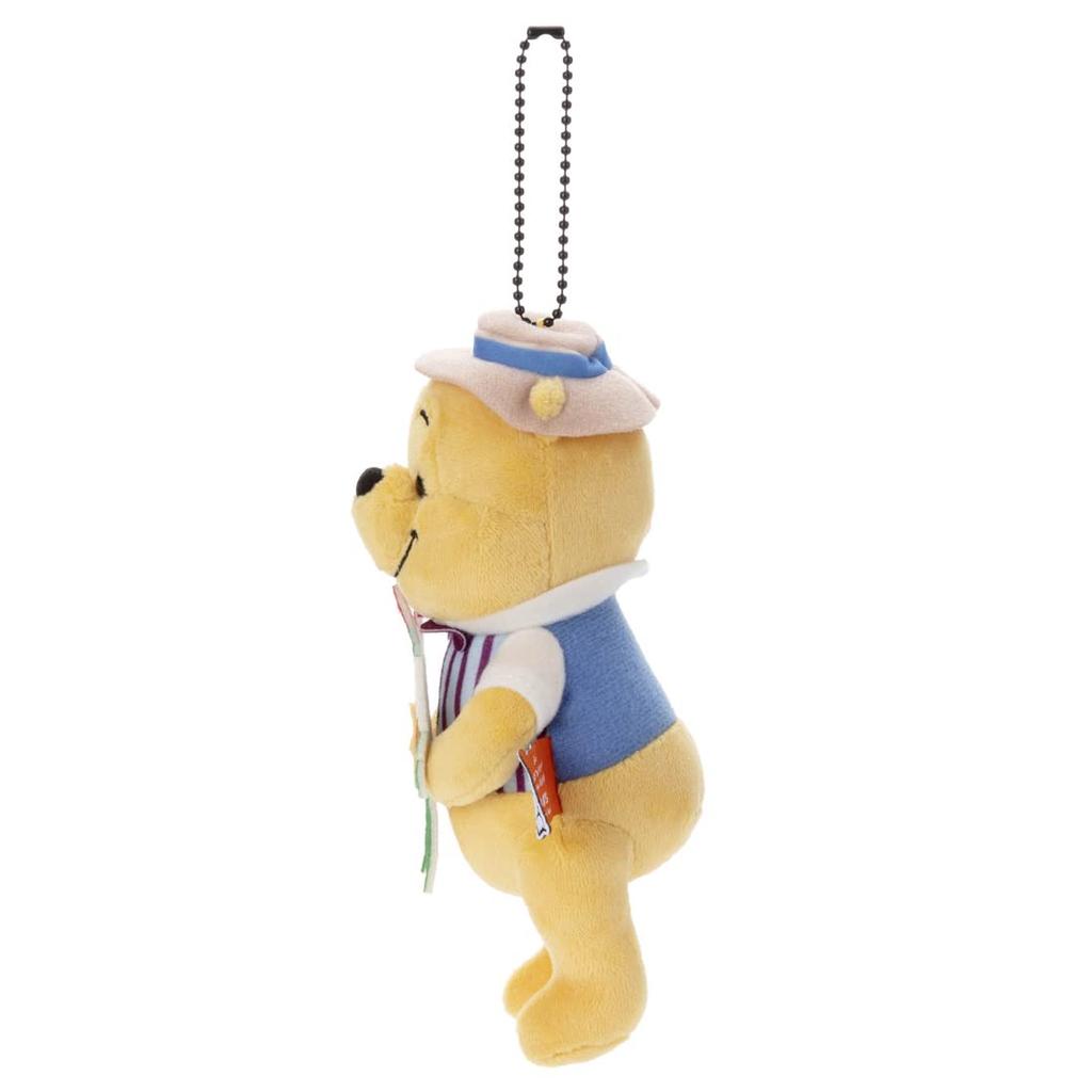 Disney Character Costume Series Ball Chain Mascot Winnie the Pooh Approximately 17cm Tall - (Bouquet) -
