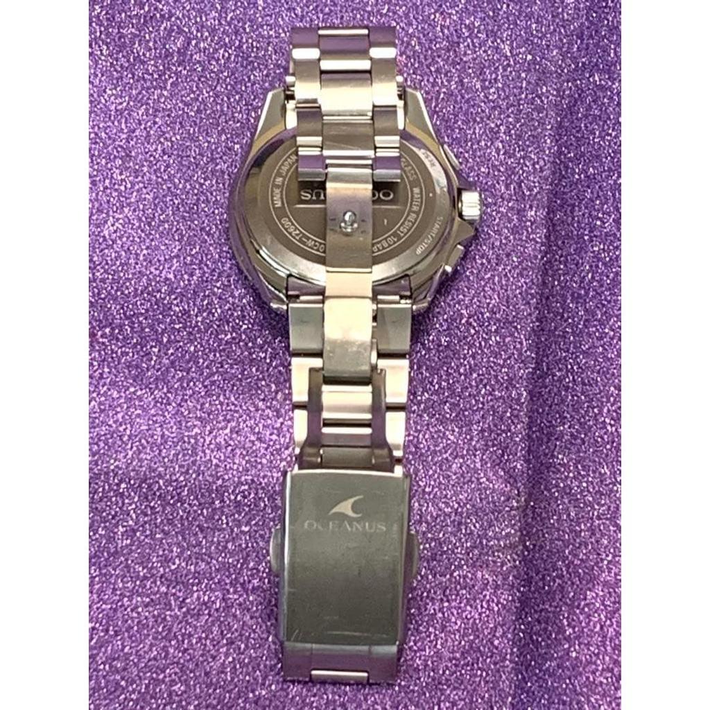 Used Casio Oceanus OCW-T2600-1AJF Solar Radio Controlled Men's Watch