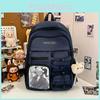 Oxford Cloth School Backpack With Air Cushion Straps For Students And Teens