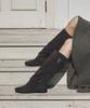 Moodnight Pia Comfort Sole 5-Belted Long Boots | Detachable Belt - 3 Colors