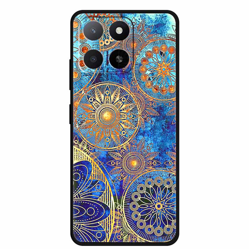 Für ZTE Blade A55 A35 Hülle Tiere Weiches Silikon TPU Handyhüllen Rückseite für ZTE Blade A35 BladeA55 Wolf Stoßfest Cool Capa