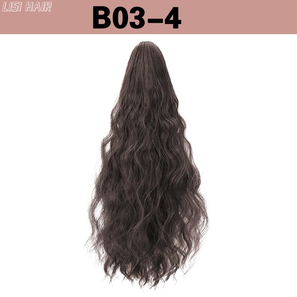

MISS WIG Синтетические вьющиеся волосы на заколке в хвостик Светло-коричневые короткие волосы 13 дюймов Накладные волосы Накладные косички 40cm