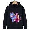 Autumn and Winter KPop Demon Hunters Printed Girl Clothing Children's Long-sleeved Hoodie Fashion Warm Children's Sweatshirt