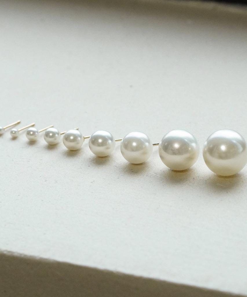 Alleun 10K 14K Imitation Pearl Earrings Mother Of The Bride Hanbok